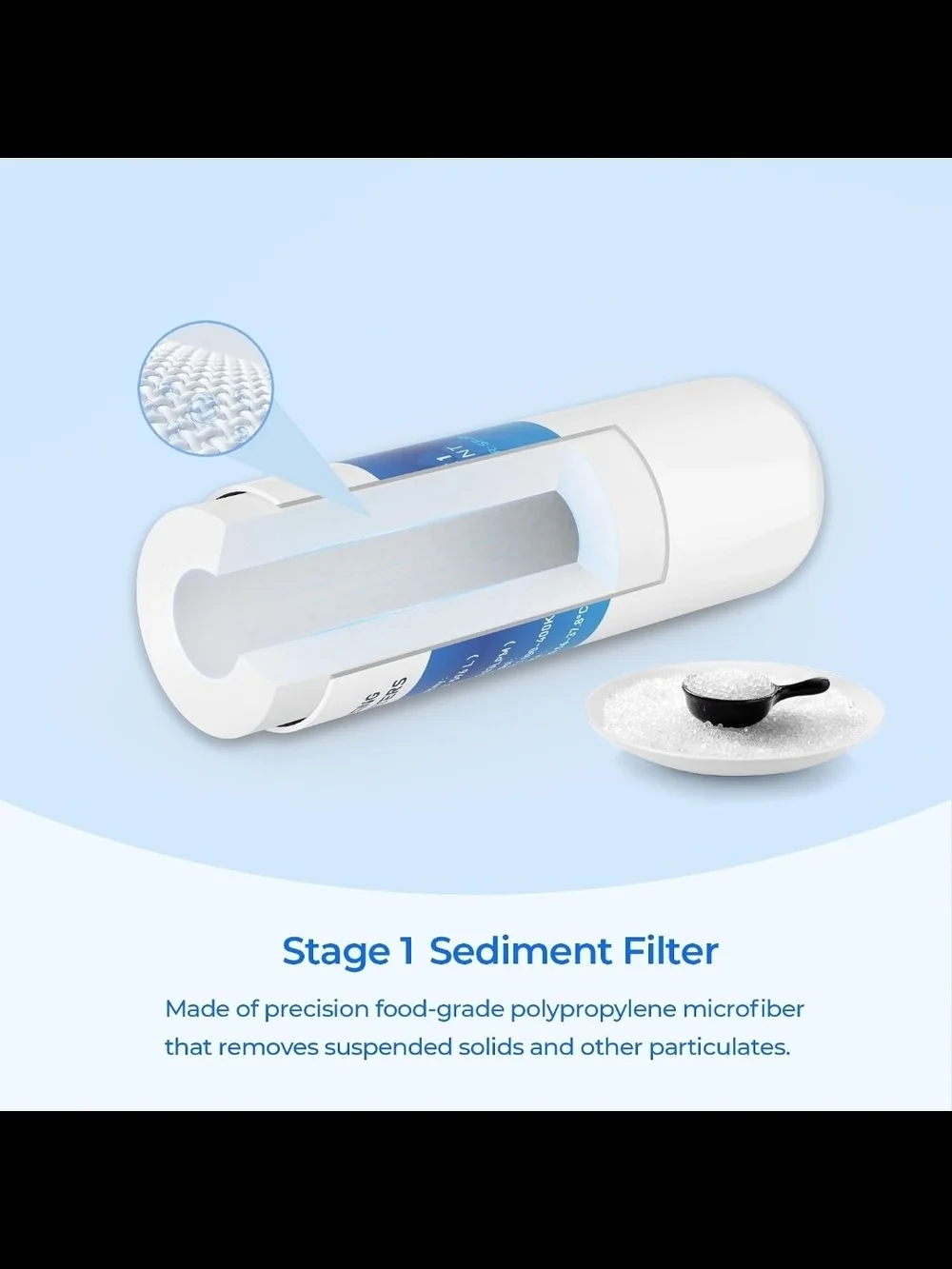 Suifl UVF2 2 Stage Cooler Filter Replacement Kit, Compatible with Brio UVF2